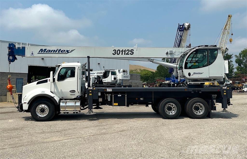 Manitex 30112 S Vlakke laadvloer met kraan