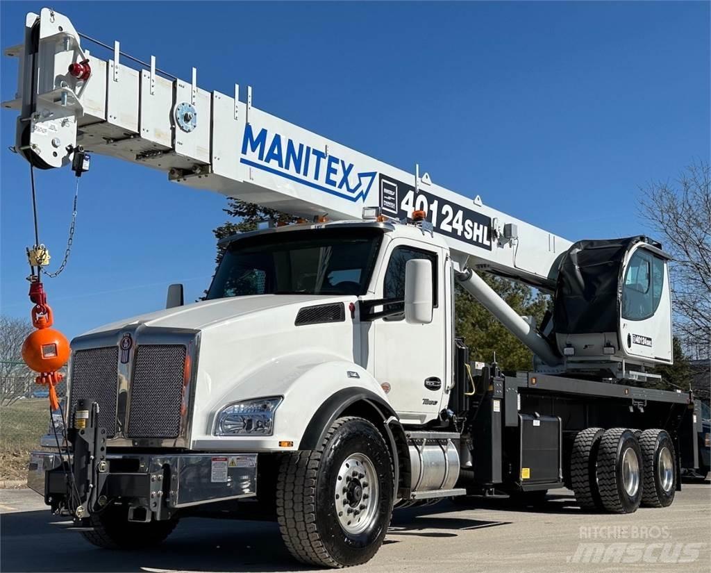 Manitex 40124 SHL Vlakke laadvloer met kraan