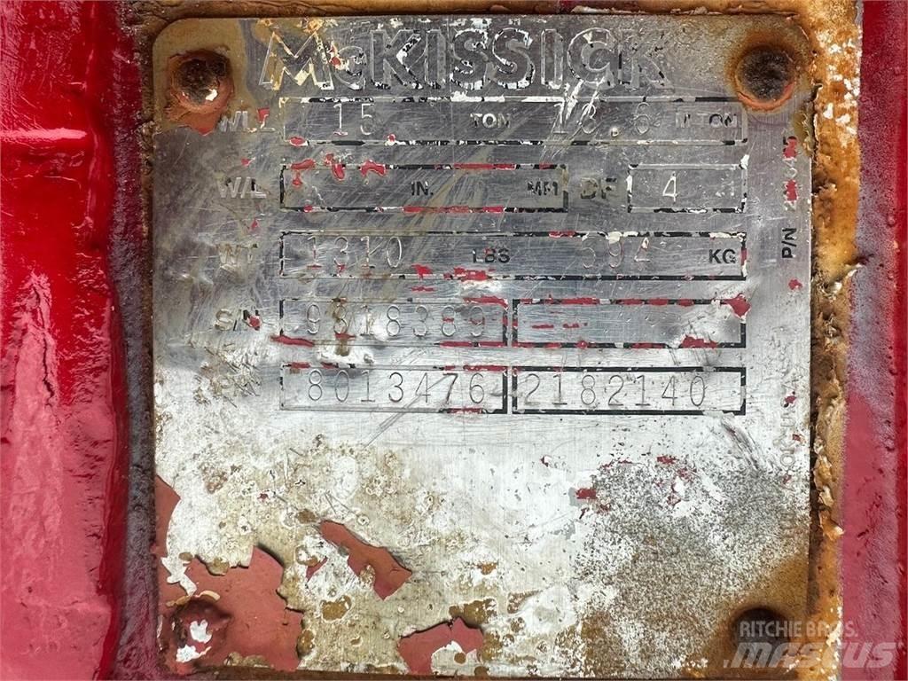  McKissick Kranen onderdelen en gereedschap