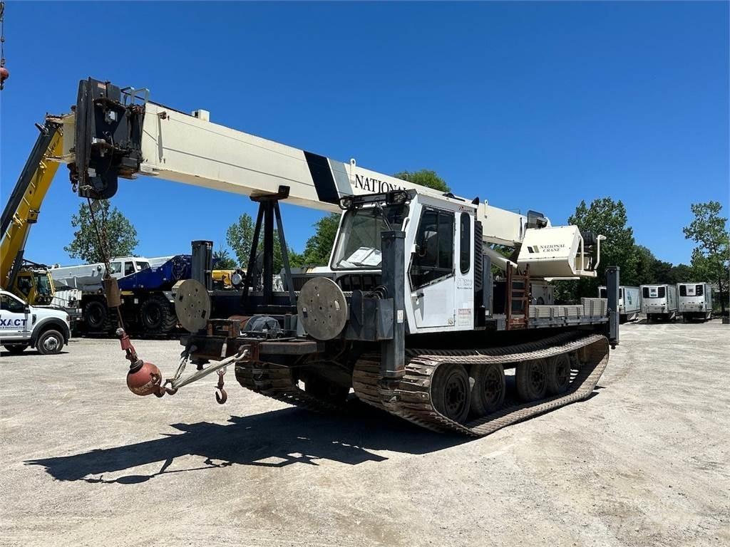 National 1100 Vlakke laadvloer met kraan