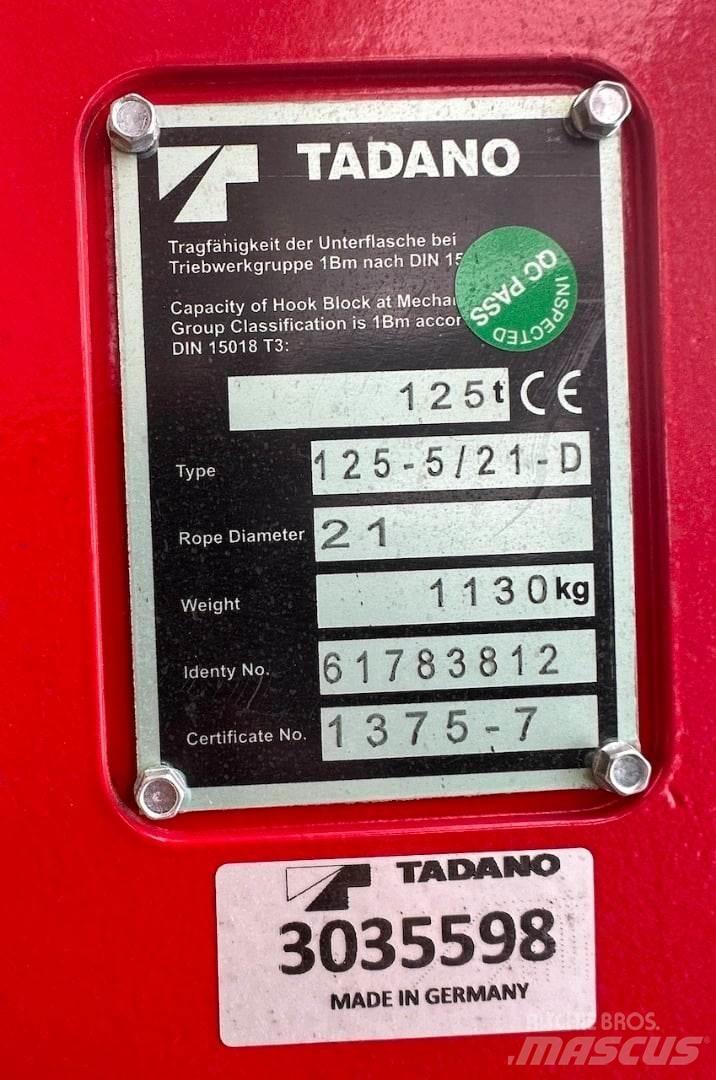 Tadano  Kranen onderdelen en gereedschap