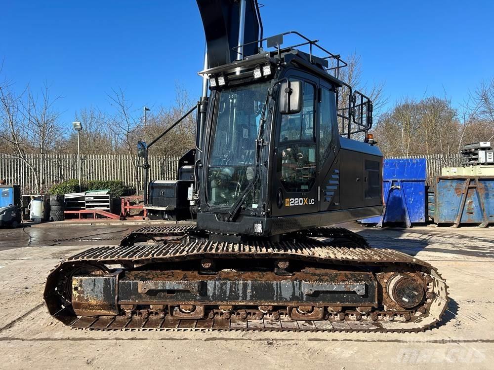 JCB 220X Rupsgraafmachines