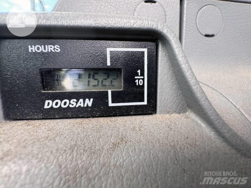 Doosan DX 160 W Wielgraafmachines