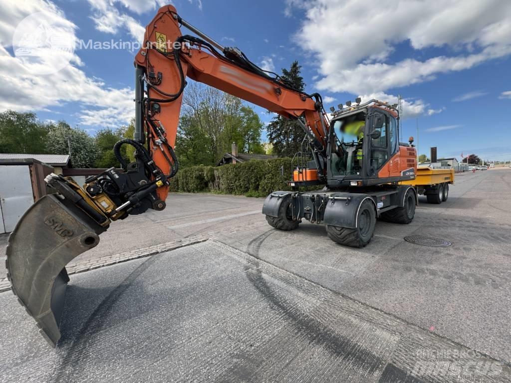 Doosan DX 160 W Wielgraafmachines