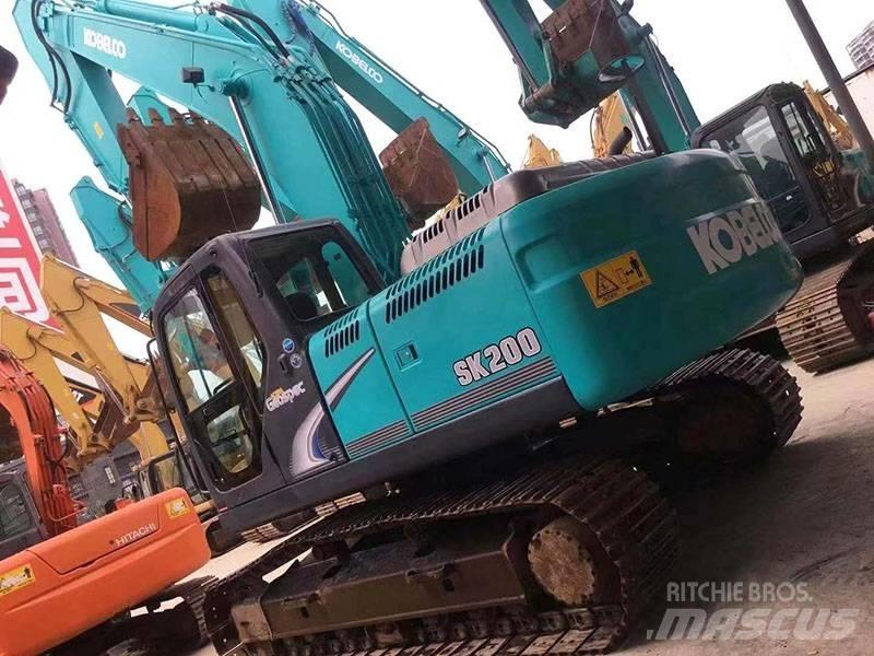 Kobelco SK 200 Rupsgraafmachines