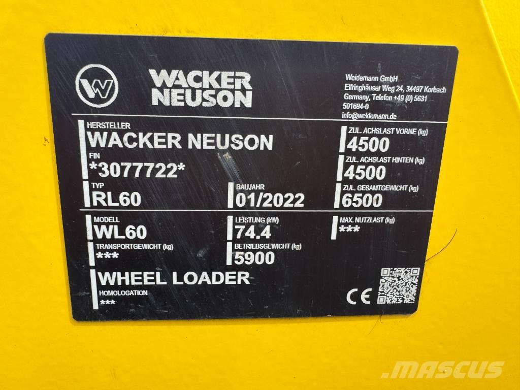 Wacker Neuson WL60 Wielladers