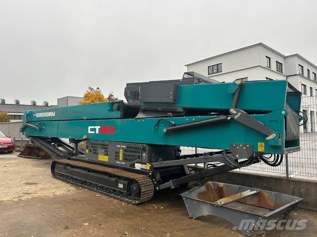 PowerScreen ct80 Transportbanden