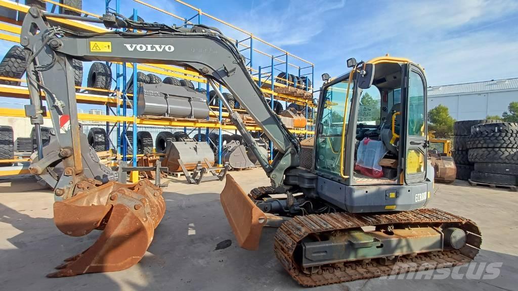 Volvo ECR 88 D Midigraafmachines 7t - 12t