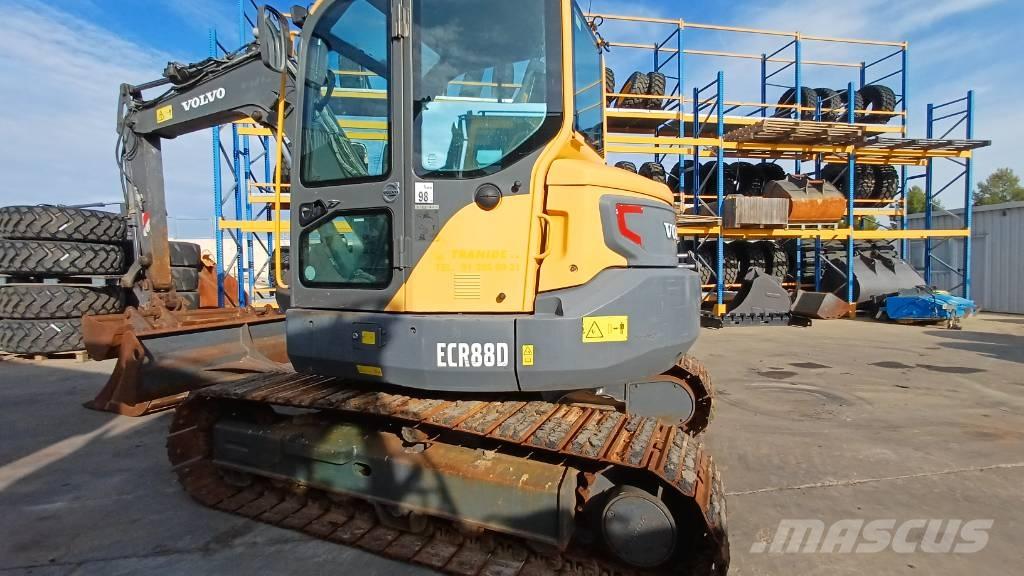 Volvo ECR 88 D Midigraafmachines 7t - 12t