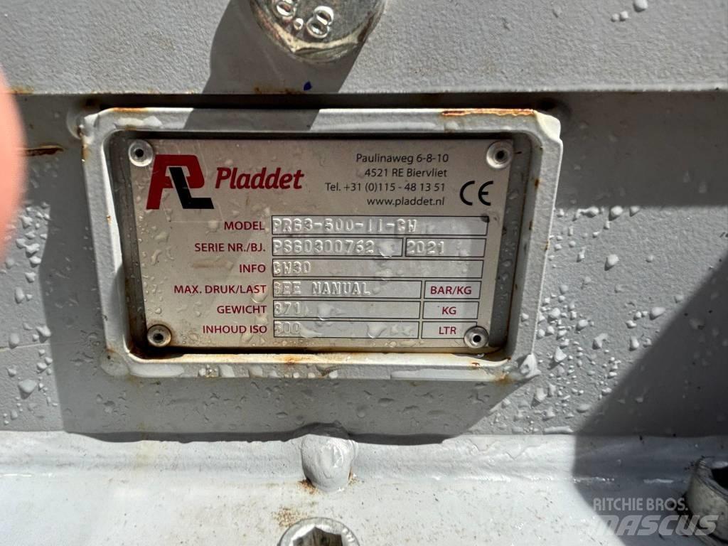 Pladdet PRG3-500 Grijpers