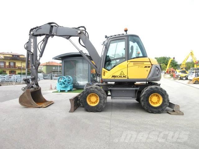 Mecalac 714 MW2 Wielgraafmachines