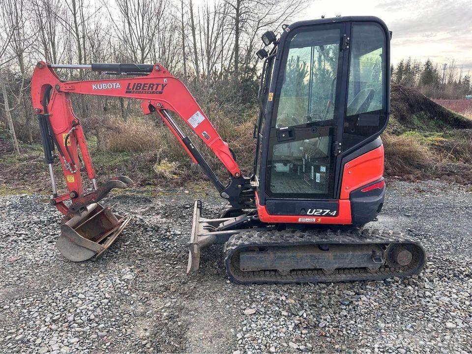 Kubota U 27 Minigraafmachines < 7t