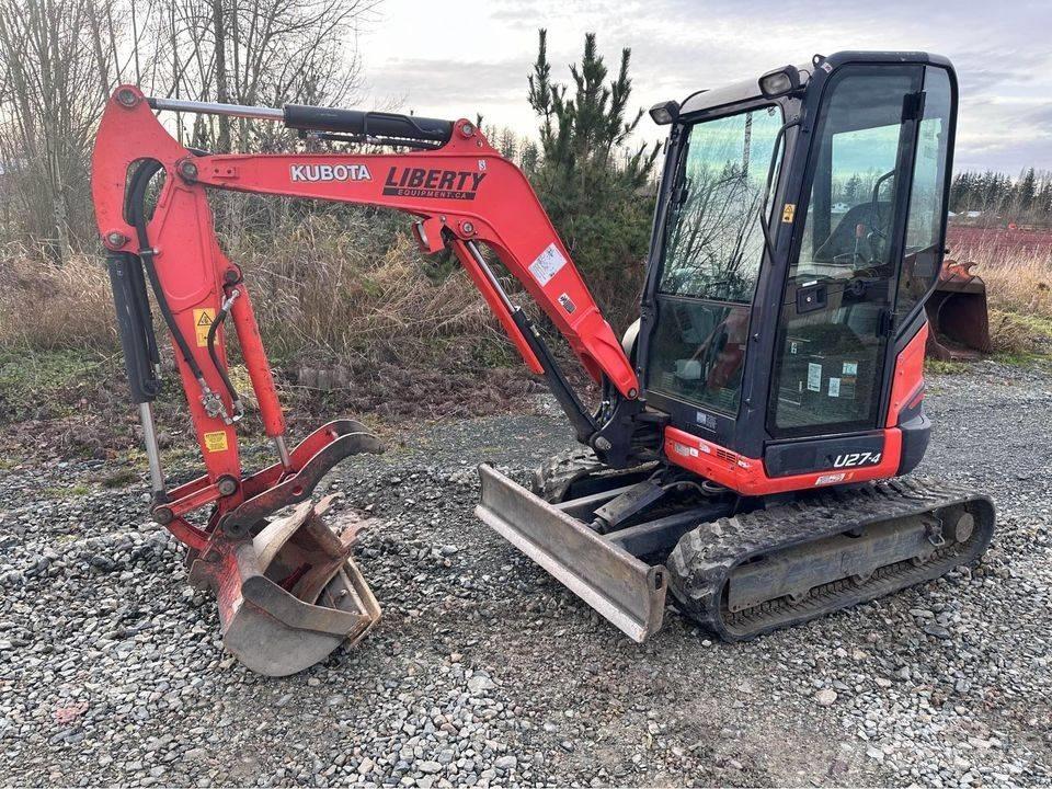 Kubota U 27 Minigraafmachines < 7t