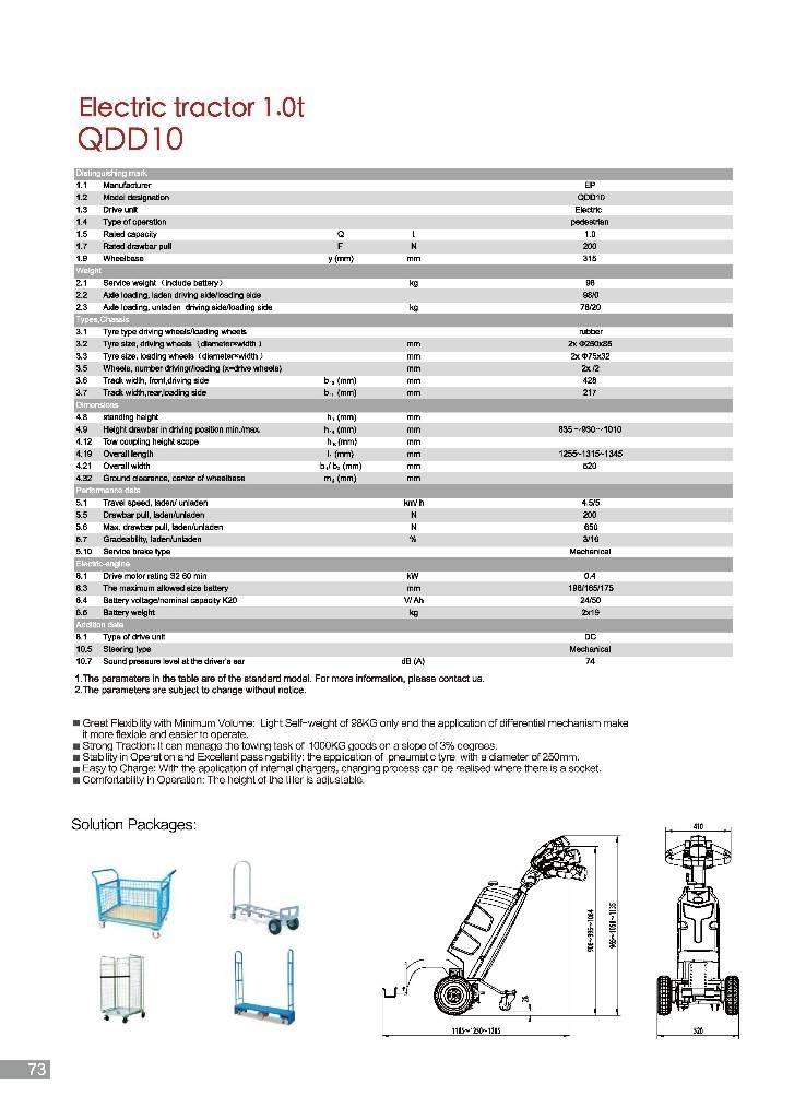 EP QDD10 Electro trekker