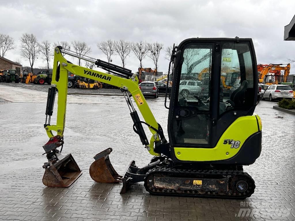 Yanmar SV 18 Minigraafmachines < 7t