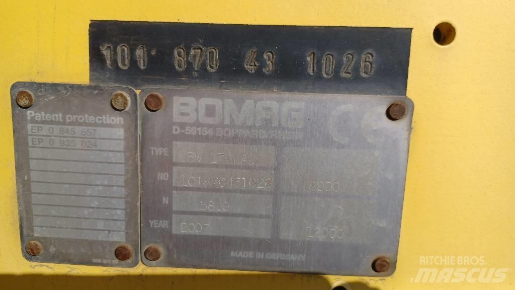 Bomag BW 174 A C Combinatiewalsen