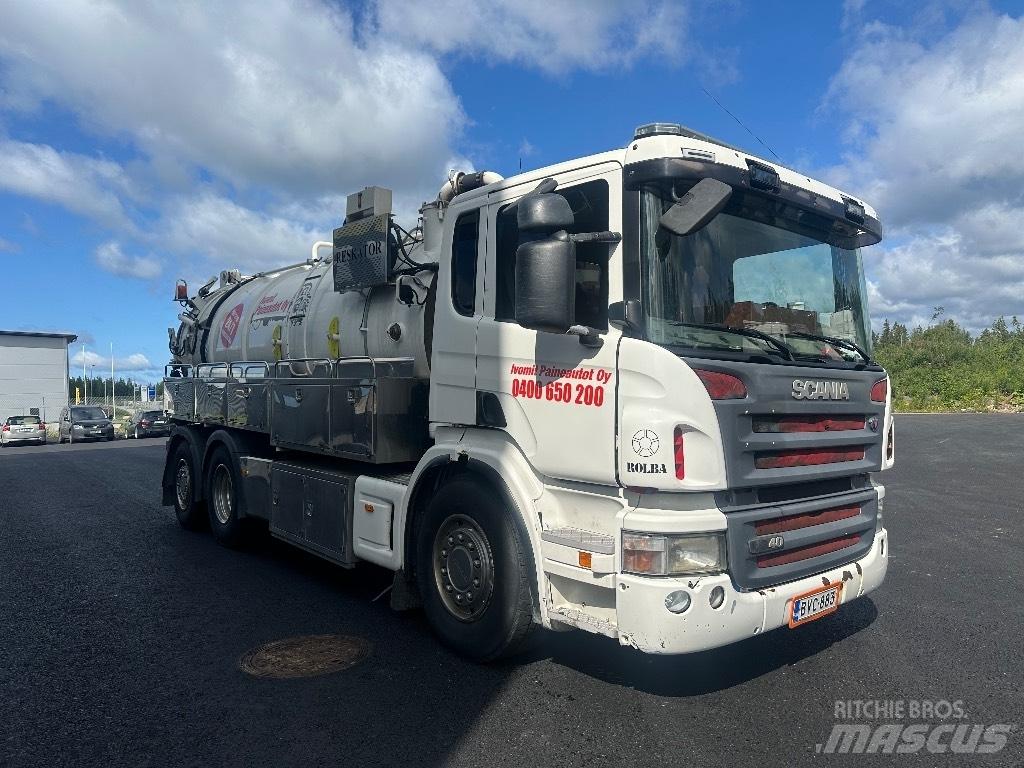 Scania P340 6x2*4 Kolkenzuigers