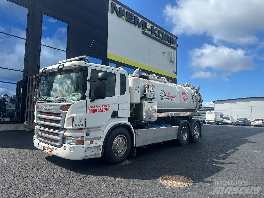 Scania P340 6x2*4 Kolkenzuigers