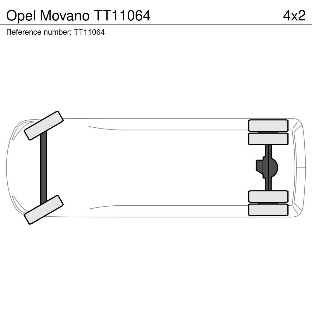 Opel Movano Bestelwagens met open laadbak