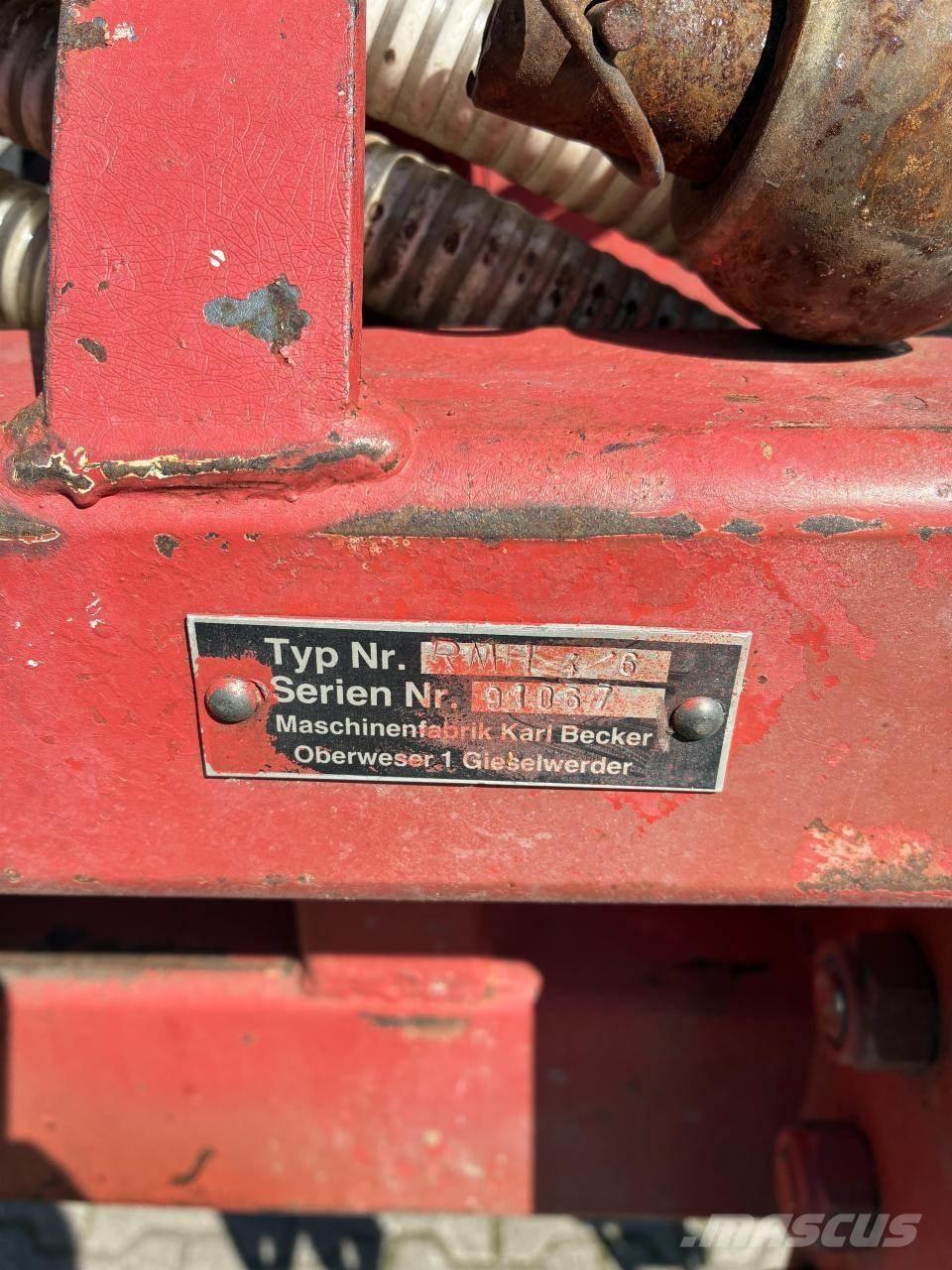Becker RMH 4/6 Overige grondbewerkingsmachines en accessoires