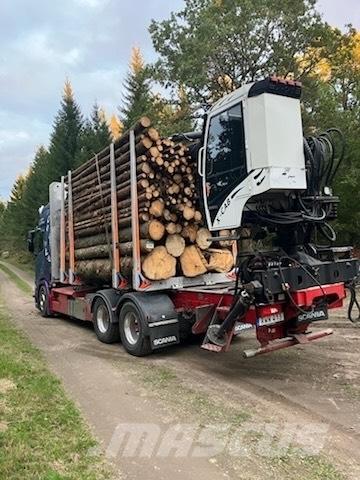 Scania R650B6X4NB Hout-Bakwagens