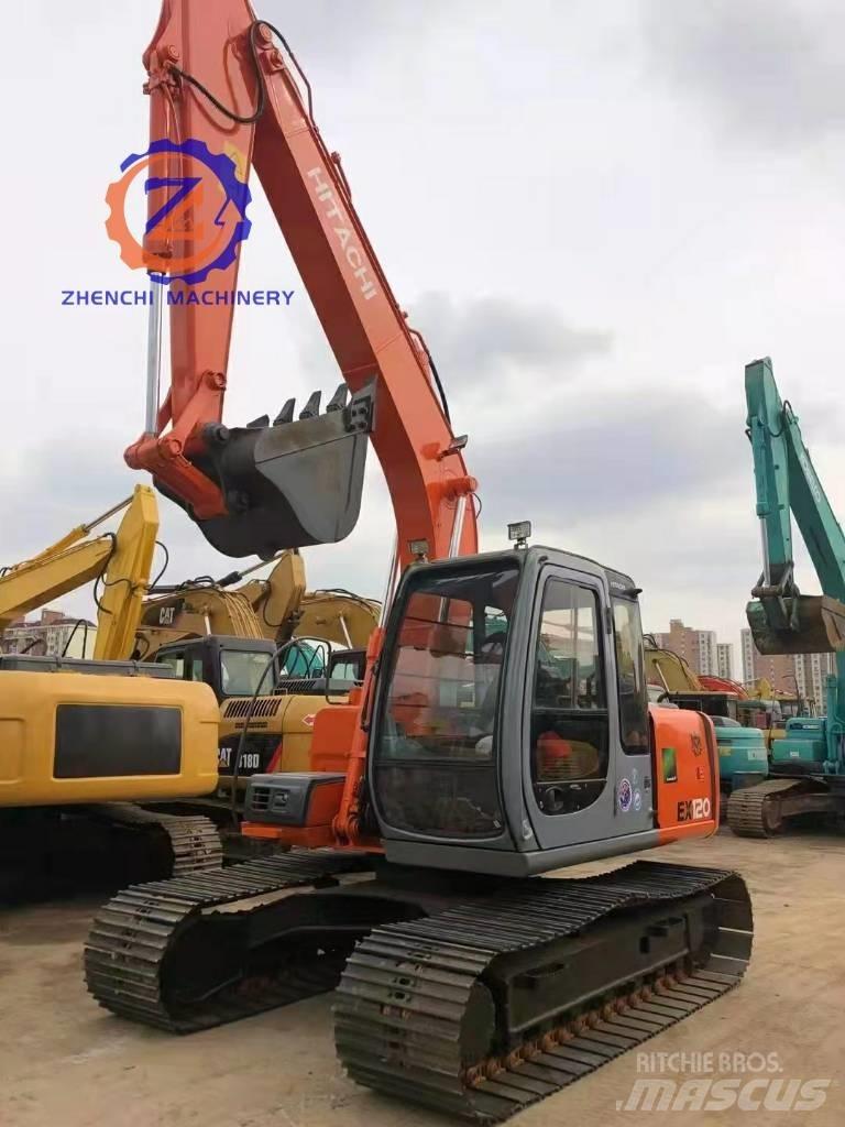 Hitachi EX 120/ Rupsgraafmachines