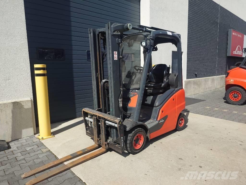 Linde H 16 T LPG heftrucks