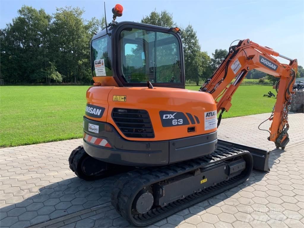 Doosan DX63-3 Minigraafmachines < 7t