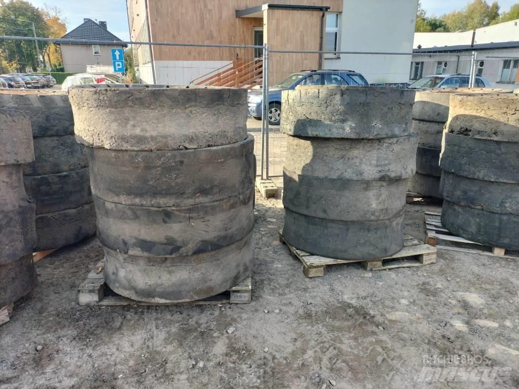 JCB full tires Banden, wielen en velgen