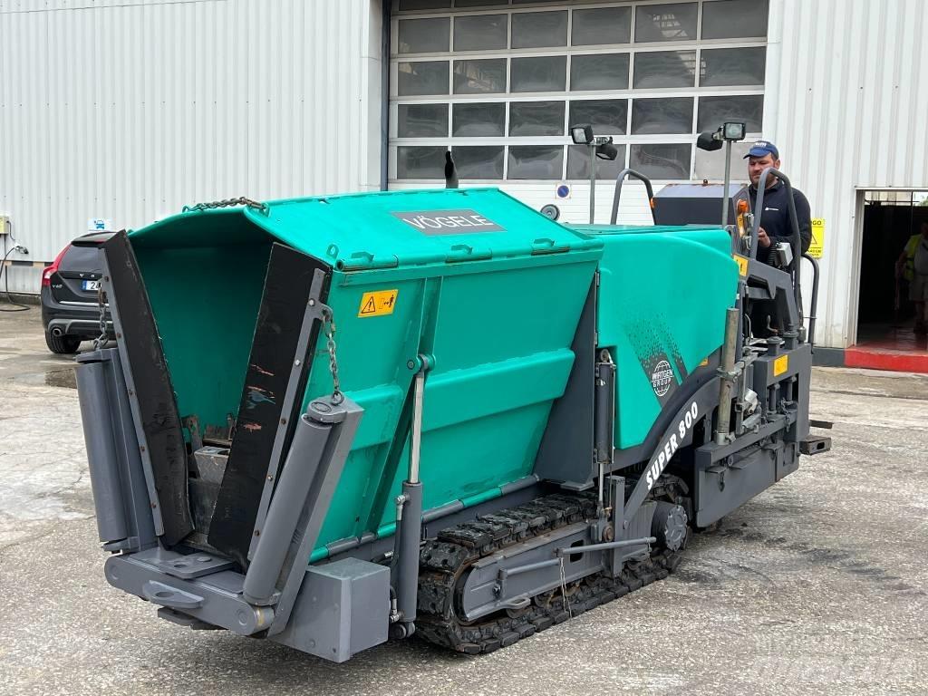 Vögele Super 800 Asfaltafwerkmachines