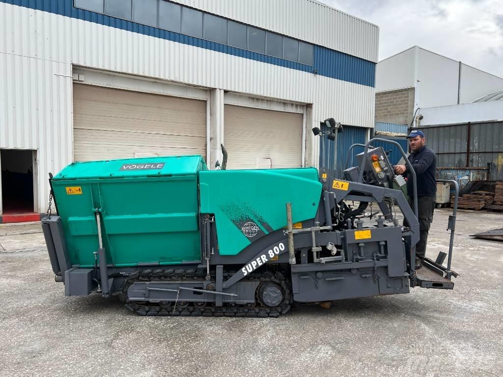 Vögele Super 800 Asfaltafwerkmachines