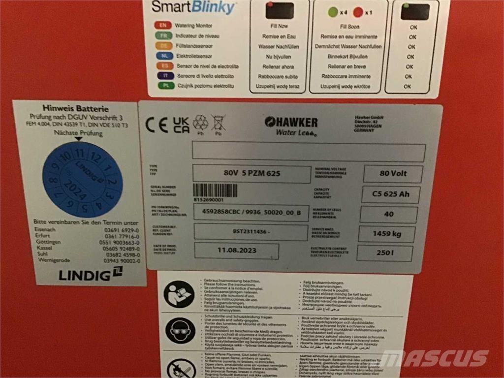 Linde E35L Elektrische heftrucks