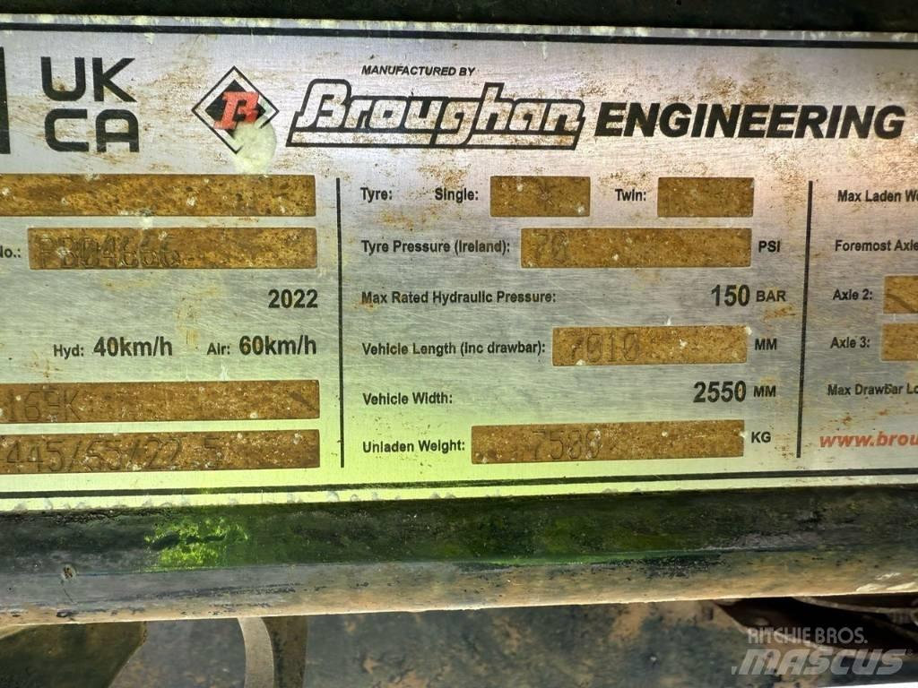 Broughan B 20 Kipperaanhangers