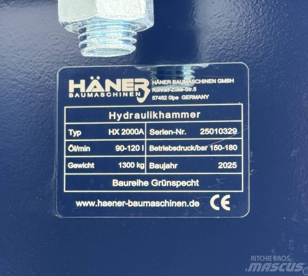  Haner HX 2000A Hamers en brekers