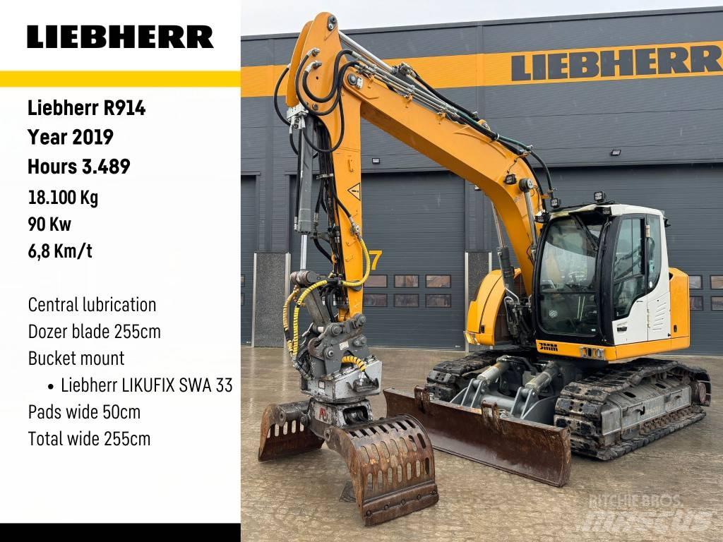 Liebherr R914 Rupsgraafmachines