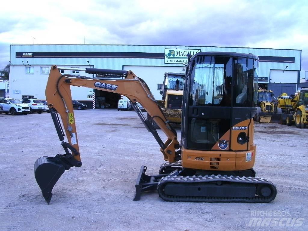 CASE CX 30 B ZTS Minigraafmachines < 7t