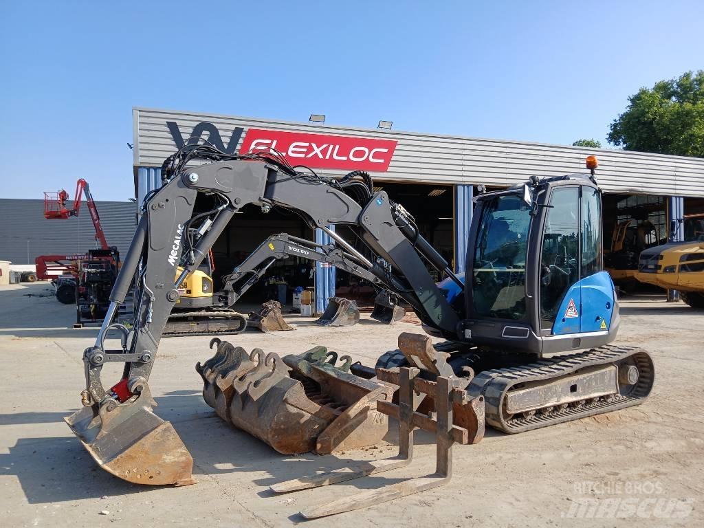 Mecalac 8 MCR Rupsgraafmachines