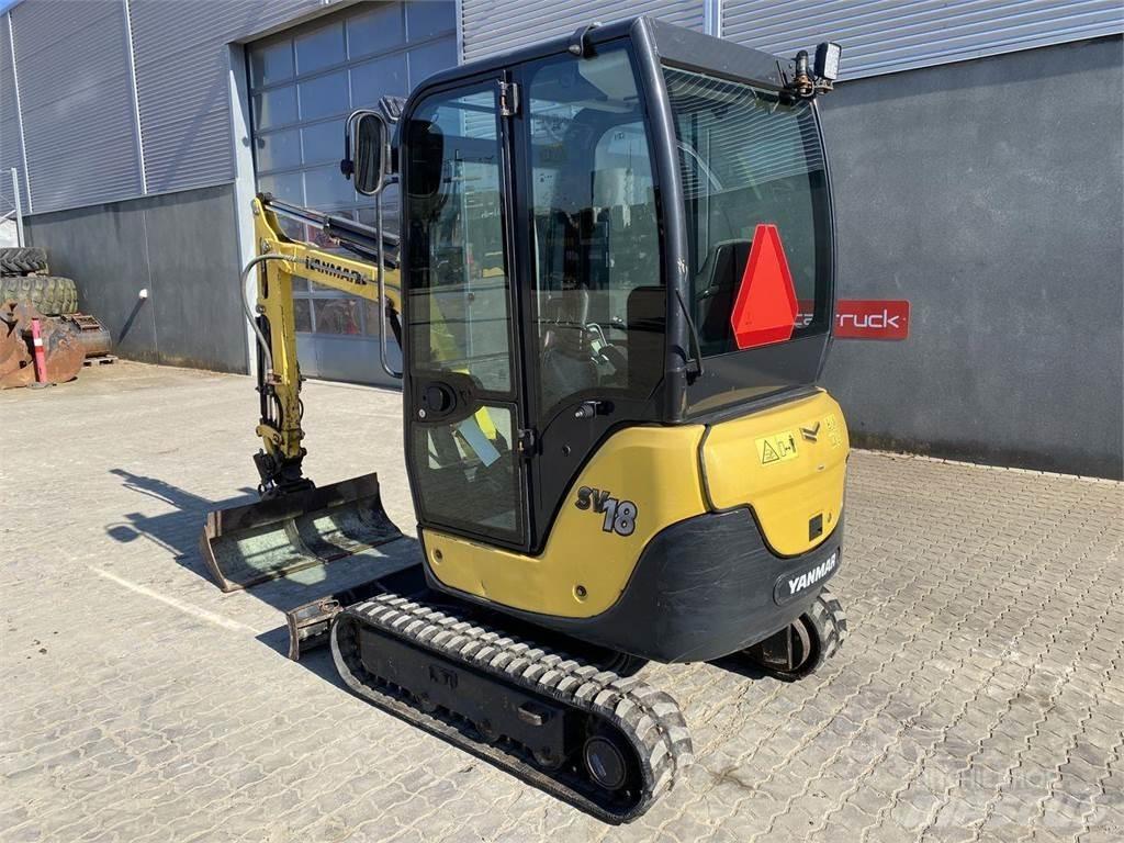 Yanmar SV18 Wielgraafmachines