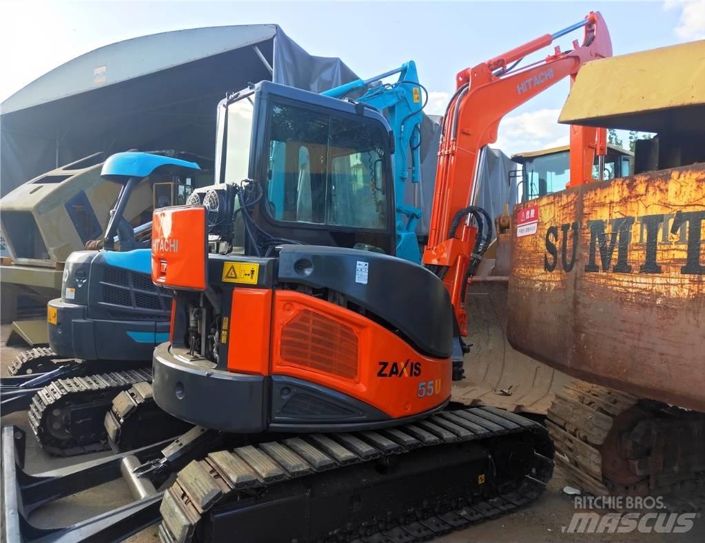 Hitachi ZX55UR Minigraafmachines < 7t
