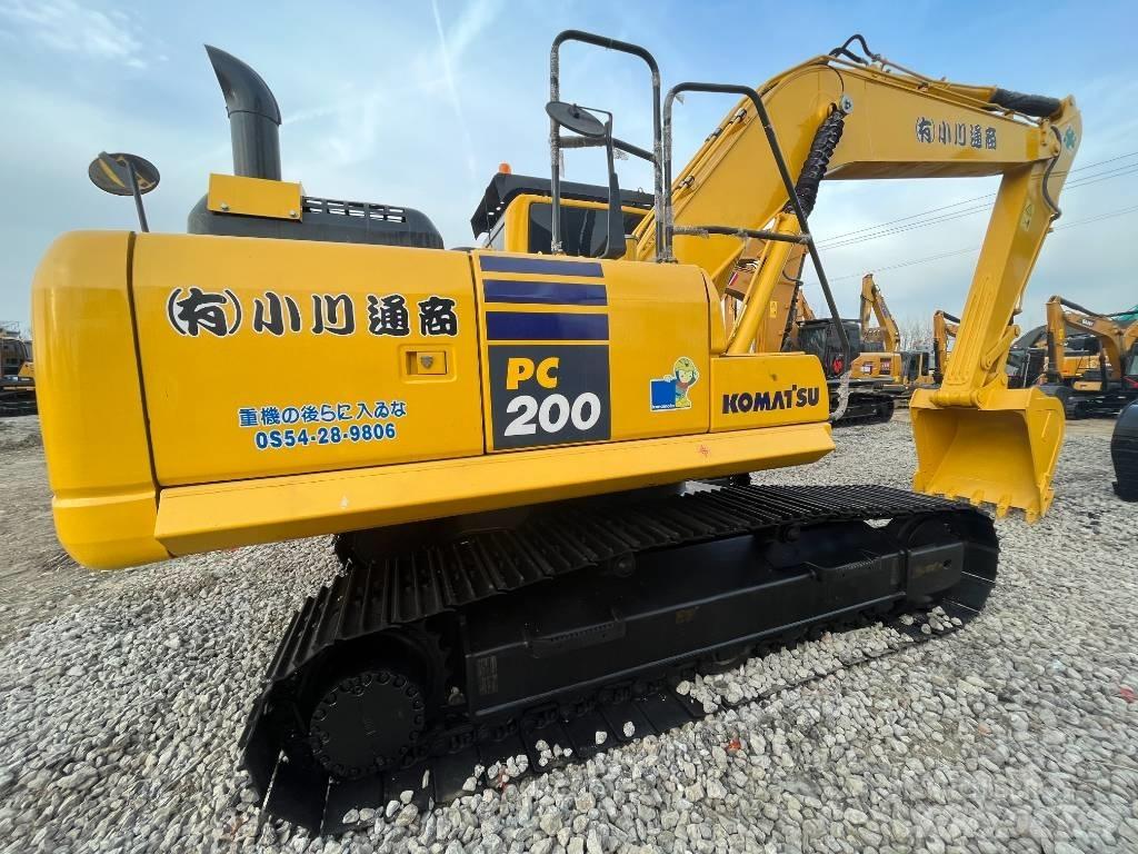 Komatsu PC 200 Rupsgraafmachines