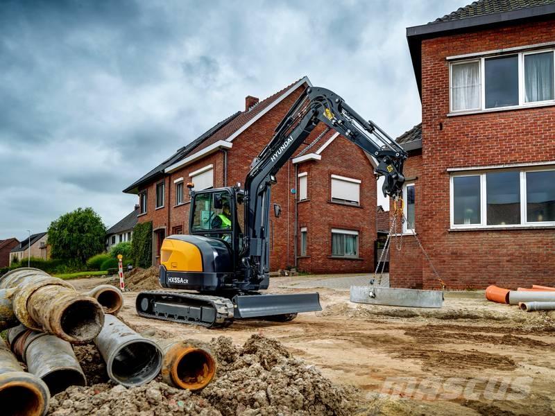 Hyundai HX 55 ACR Minigraafmachines < 7t