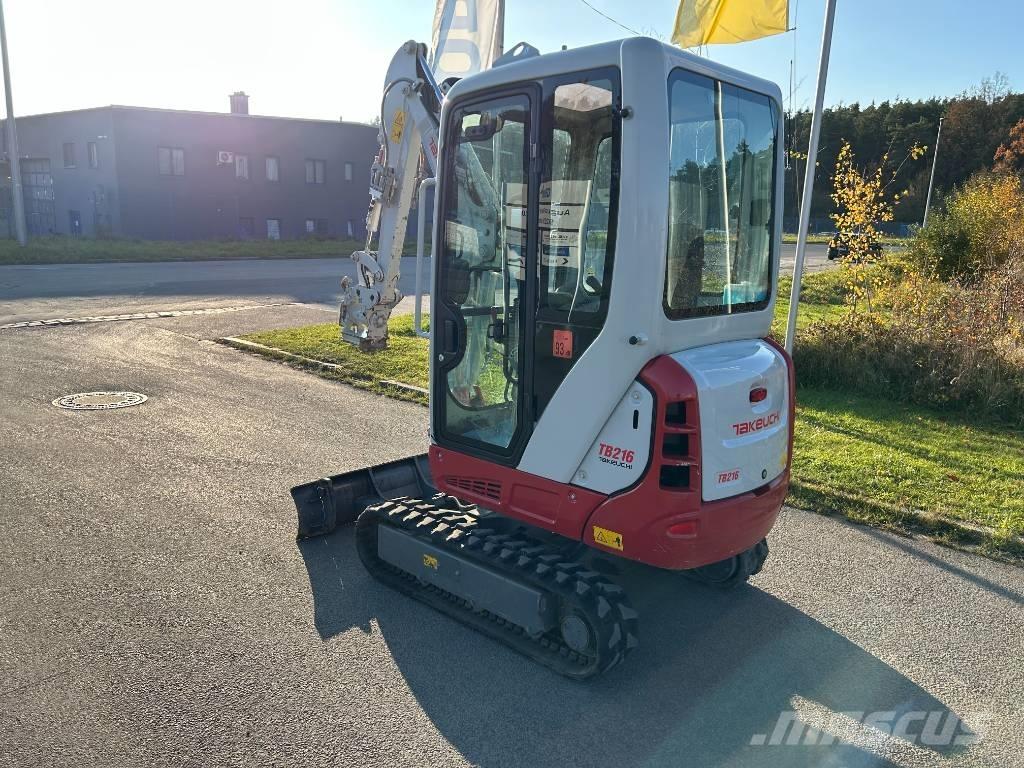 Takeuchi TB 216A V4 Minigraafmachines < 7t