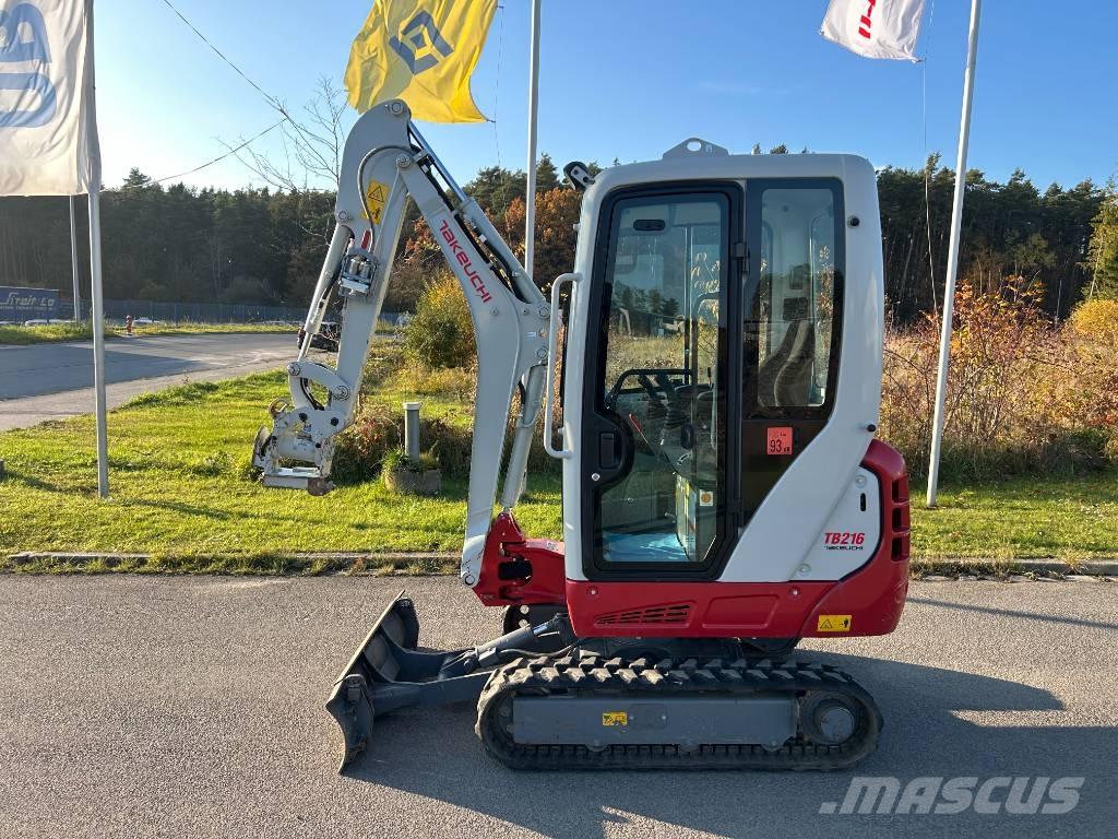 Takeuchi TB 216A V4 Minigraafmachines < 7t