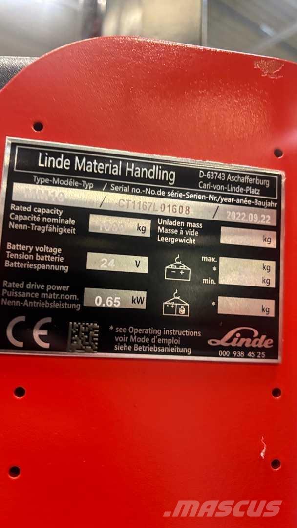 Linde MM10 Elektrische heftrucks
