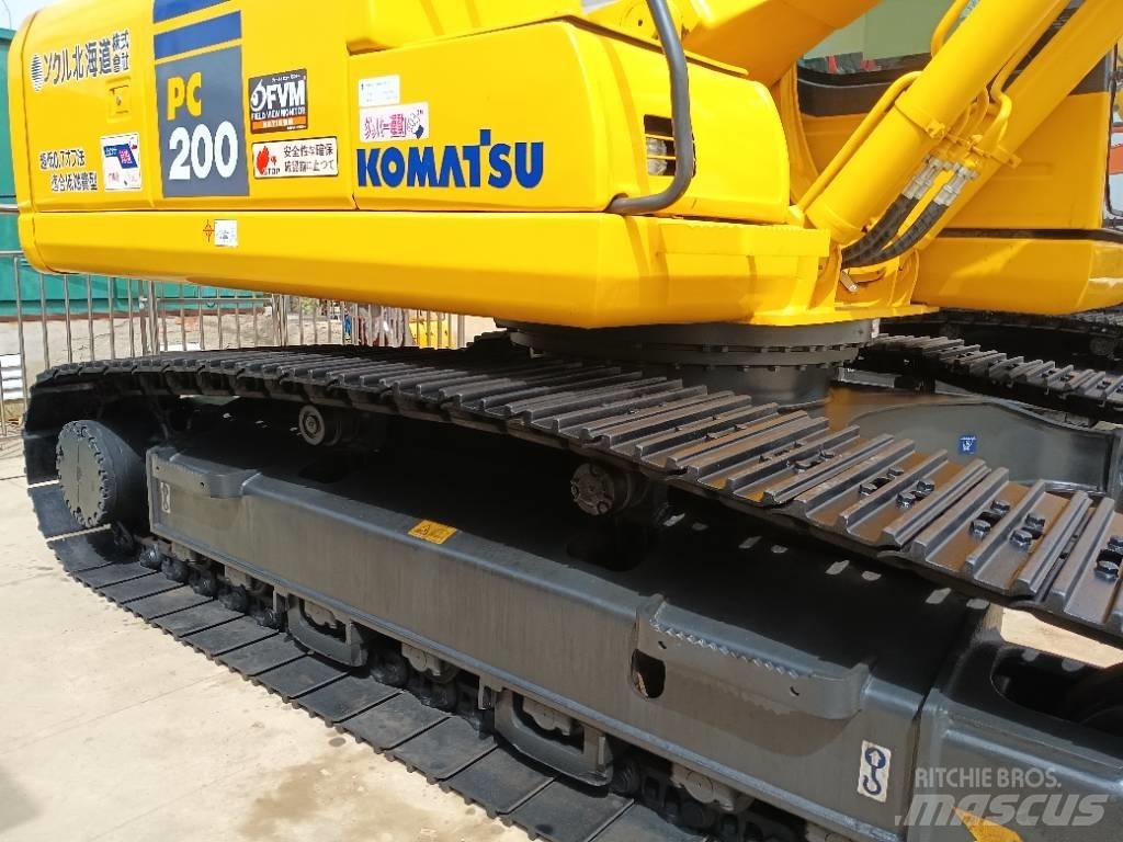 Komatsu PC 200 Rupsgraafmachines