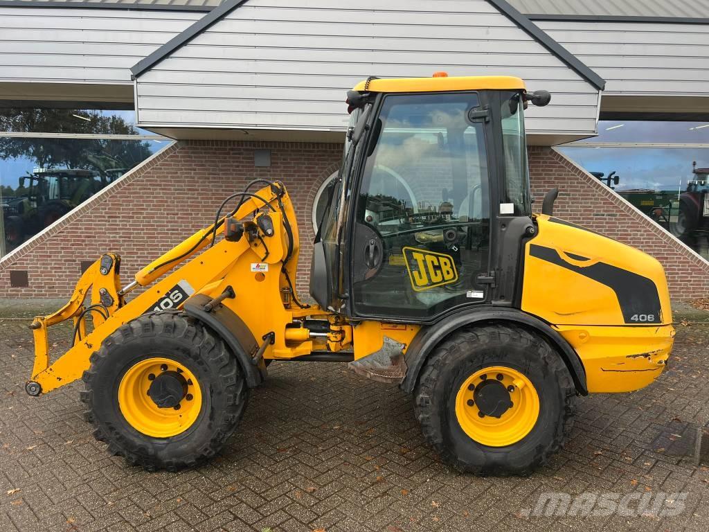 JCB 406 shovel Knik- en schrankladers