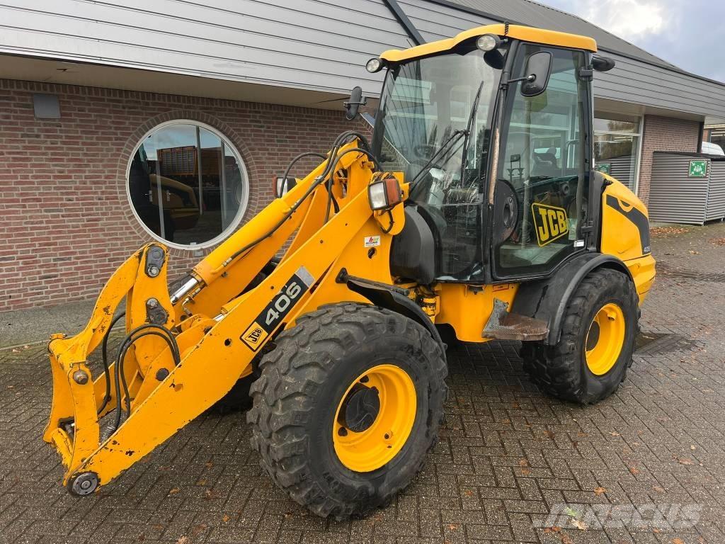 JCB 406 shovel Knik- en schrankladers
