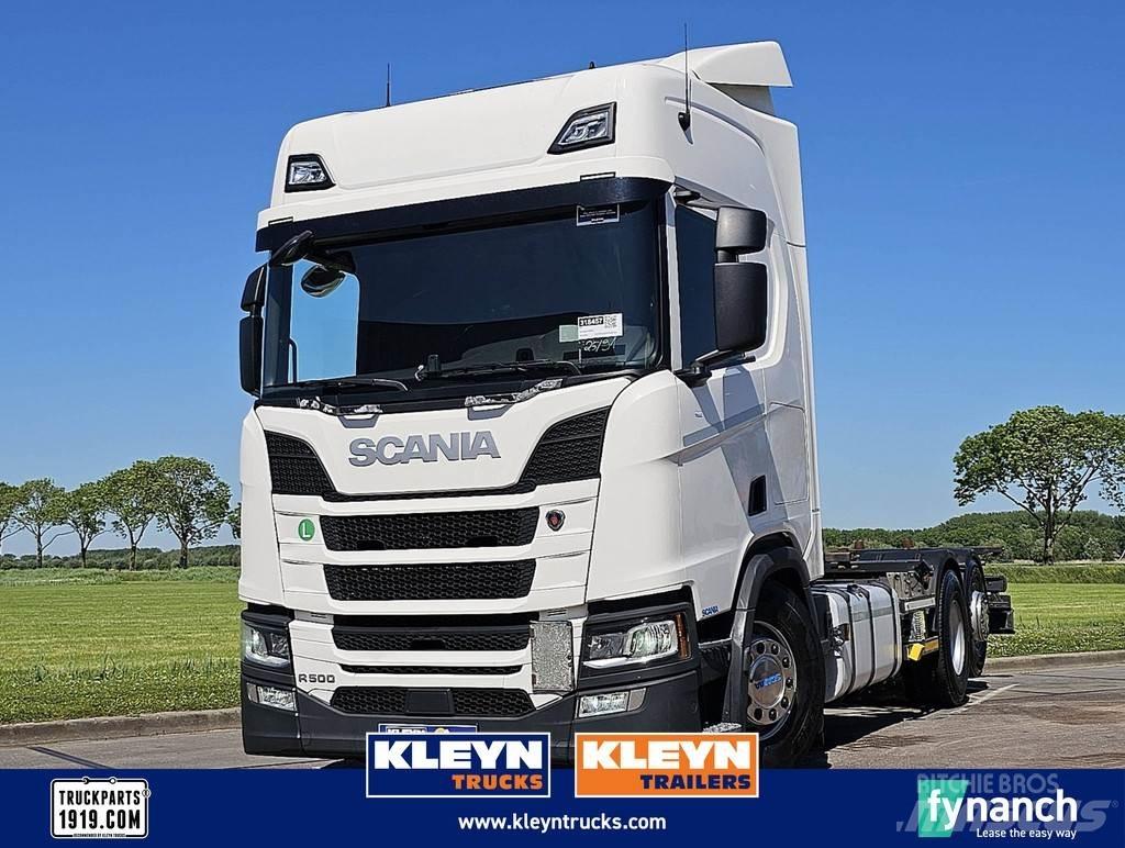Scania R450 6x2*4 Containertrucks met kabelsysteem