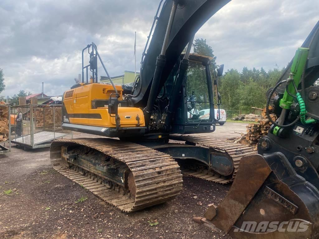 Hyundai HX 220 AL Rupsgraafmachines