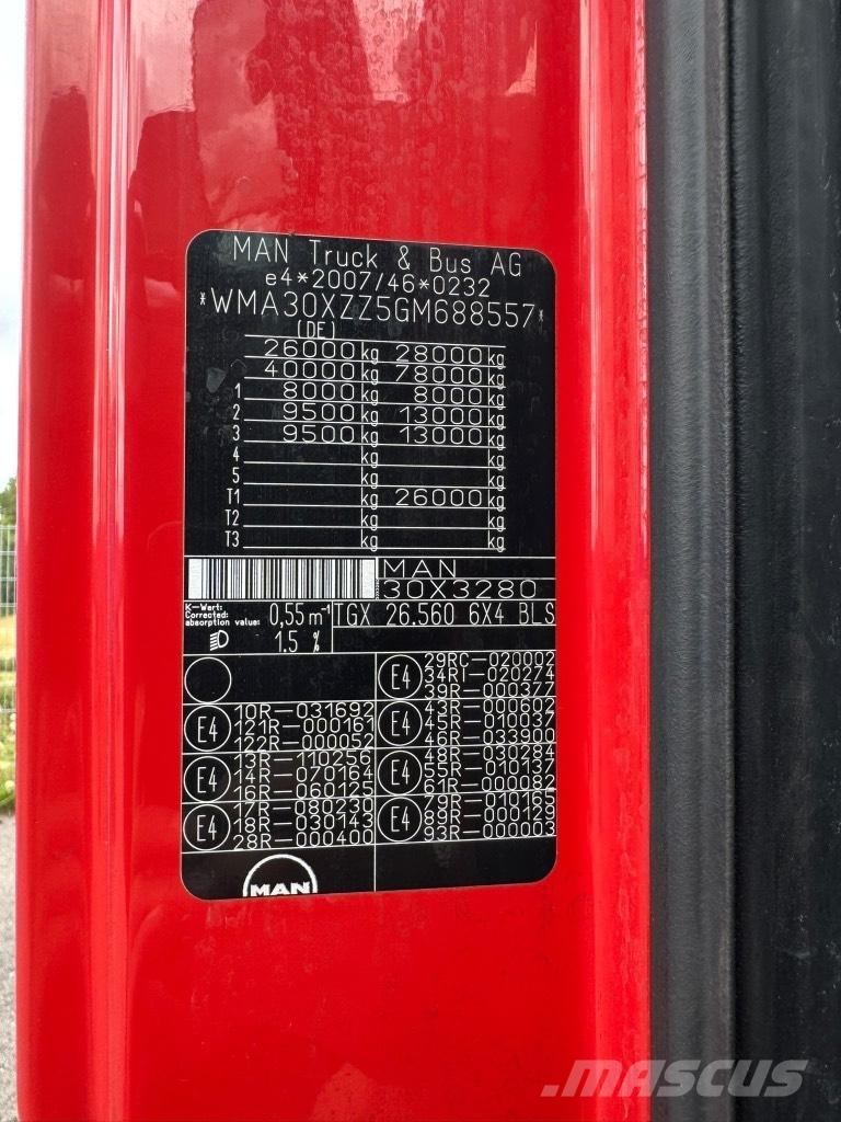 MAN TGX 26.560 6x4 Trekkers